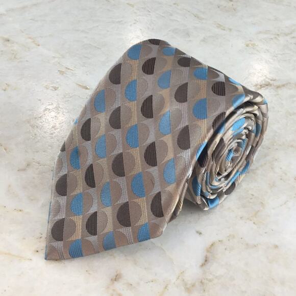 BCBG ATTITUDE SILK TIE ( EXTRA-LONG) - Picture 10 of 11